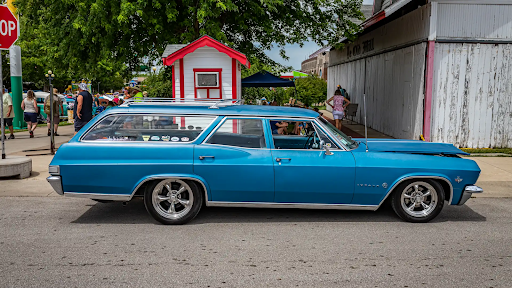 Are station wagons coming back – Old blue station wagon